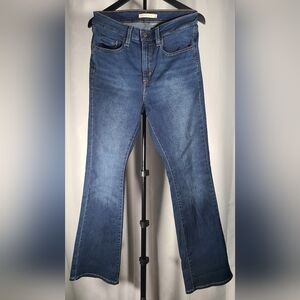 Levi Stylish Blue Flare Jeans for Women